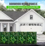 1pc Artificial Green Plant Wall Panels Simulation Plant Background Wall Decoration 3D Bionic Plant Outdoor Lawn, Fake Grass - Image 4