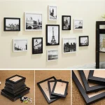 11Pcs Picture Frames Wall Photo Frame Architecture Picture Frame Set Modern Decor Living Room Home Decoration marcos de fotos - Image 15