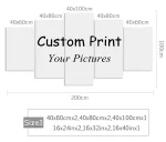 Wall Art Home Decor Framework Canvas Pictures 5 Pieces Paintings HD Prints  Living Room Custom Made Poster PENGDA - Image 10