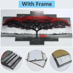 Wall Art Home Decor Framework Canvas Pictures 5 Pieces Paintings HD Prints  Living Room Custom Made Poster PENGDA - Image 11