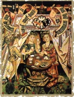 Curtains canopy pure color curtain Roman Blinds Waving folds Round Window angle Curtain corner Curtains Drapers Drapery valance - Image 7