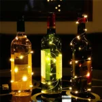 Fairy Lights AA Battery Powered 1M 10 2M 20 3M 30 5M 50 10M 100Leds Silver Led Copper Wire String Light Decorative Fairy Lights - Image 22