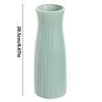 Plastic Vases Concise Imitation Ceramic Flowers Pots Wedding Home Garden Table DIY Gifts Bonsai Festival Party Courtyard Decor - Image 7