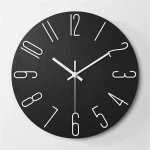 Wall Clock Battery Powered Clocks 12 inch Small Clock Analog Clock Suitable for Home Office Bedroom Kitchen Classroom School - Image 8