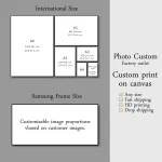 Wall Art With Your Photo Painting Decoration Picture for Living Room Personalized Gift Custom Poster Any Size Print Canvas - Image 5