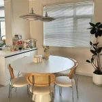 Modern Home Dining Table Oval White Deco Balcony Dining Table Luxury Relaxing Salle A Manger Complet Table Et Chaise Furniture - Image 3