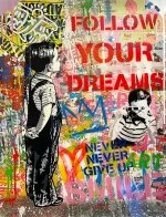 Modern Abstract Street Wall Art Painting Banksy Graffit Art Canvas Painting Prints Poster Cuadros Wall Art Pictures Home Decor - Image 15