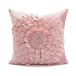 Romantic Wedding Throw Pillow Modern Pink Ins Style Living Room Wedding Room Sofa Bedhead Cushion Cover - Image 11