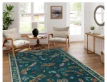 Rug for Living Room Carpet Large Size Bedroom Bedside Floor Mat Green Insect Carpets Tropical Rainforest Home Decoration Rugs - Image 22