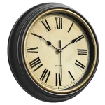 Wall Clock 12-inch Large Retro Wall Clocks Non Ticking Classical Quiet Clocks Living Room Kitchen Bedroom Office Decor A0KF - Image 9