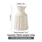 Vintage Vintage Ceramic Vases American Style Living Room and Bedroom Floral Arrangements Dried Flower Decorations - Image 5