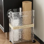 Multifunction Storage Baskets Bedroom Bathroom Organizer Baskets Indoor Large Capacity Toys Clothes Storage Basket with Wheels - Image 20