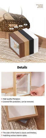 3D Wooden Picture Frames Depth 3cm 5cm Dried Flower Specimen Holder Handmade DIY Handwork Display Phote Frame Home Decoration - Image 18