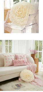 Romantic Wedding Throw Pillow Modern Pink Ins Style Living Room Wedding Room Sofa Bedhead Cushion Cover - Image 16