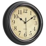 Wall Clock 12-inch Large Retro Wall Clocks Non Ticking Classical Quiet Clocks Living Room Kitchen Bedroom Office Decor A0KF - Image 10