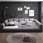 Bedroom Unique Bed Aesthetic Modern Headboard Double Children Bed Sleeping 180x200 Muebles Para Dormitorio Home Accessories - Image 3