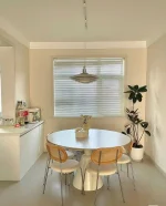 Modern Home Dining Table Oval White Deco Balcony Dining Table Luxury Relaxing Salle A Manger Complet Table Et Chaise Furniture - Image 8