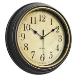 Wall Clock 12-inch Large Retro Wall Clocks Non Ticking Classical Quiet Clocks Living Room Kitchen Bedroom Office Decor A0KF - Image 14