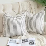 1pc Throw Pillow Covers - Comfortable Striped Throw Pillowcase  For Home Bedroom Living Room, Car & Sofa Decor - Perfect Gift - Image 17