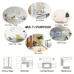 Living Room Rug Indian Tribal Geometric Theme Carpet Non-Slip Soft Easy To Clean Durable Wild Ethnic Decor Area Home Decor Mat - Image 12