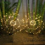 LED Solar Firework Lights Garden Decoration Fairy Lights Waterproof Outdoor Dandelion Lawn Lamp for Garden Landscape Lawn Decor - Image 12