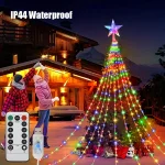 LED Outdoor Christmas Tree Decorations Lights USB 2/3M Waterproof Fairy String Lights 8 Modes Indoor Yard Wedding Party Lighting - Image 3