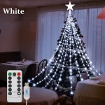 LED Outdoor Christmas Tree Decorations Lights USB 2/3M Waterproof Fairy String Lights 8 Modes Indoor Yard Wedding Party Lighting - Image 7