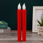 Creative LED Flameless Candles Lights Wedding Birthday Party Simulation Candles Lamp Long Electric Flickering Candlesticks - Image 8