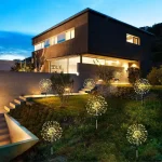 LED Solar Firework Lights Garden Decoration Fairy Lights Waterproof Outdoor Dandelion Lawn Lamp for Garden Landscape Lawn Decor - Image 15