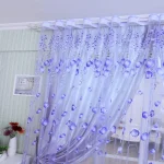 Tulle Curtains Modern Simplicity Living Room Sheer Window Curtains​ Children's Bedroom Kitchen Soft Comfortable Fabric - Image 49