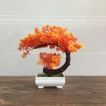 Artificial Plants Bonsai Simulated Tree Potted Plants Fake Flowers Table Potted Ornaments - Image 22