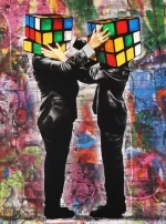 Modern Abstract Street Wall Art Painting Banksy Graffit Art Canvas Painting Prints Poster Cuadros Wall Art Pictures Home Decor - Image 10