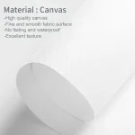 Mid Century Modern Wall Art Canvas | Unframed Bauhaus Print | Wide Panoramic Wall Art for Living Room Canvas | Abstract Wall Art - Image 10