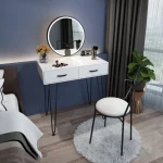 Nordic Organiser Dressing Table Design Luxury Makeup Ornaments Dressing Table Jewellery Shelf Tocador Maquillaje Home Furniture - Image 2