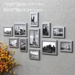 11Pcs Picture Frames Wall Photo Frame Architecture Picture Frame Set Modern Decor Living Room Home Decoration marcos de fotos - Image 12