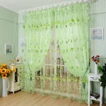 Tulle Curtains Modern Simplicity Living Room Sheer Window Curtains​ Children's Bedroom Kitchen Soft Comfortable Fabric - Image 3