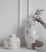 Table Ceramics Vase Flower Arrangement Vintage Vases Wedding Bedroom Elegant Design Flower Bottle Luxury Home Decor Vases - Image 25