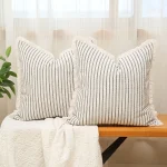 1pc Throw Pillow Covers - Comfortable Striped Throw Pillowcase  For Home Bedroom Living Room, Car & Sofa Decor - Perfect Gift - Image 7