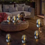LED Solar Candles Light Flameless Rechargeable Night Light For Garden Decor Outdoor Wedding Party Waterproof Atmosphere Lamp - Image 5
