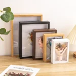 3D Wooden Picture Frames Depth 3cm 5cm Dried Flower Specimen Holder Handmade DIY Handwork Display Phote Frame Home Decoration