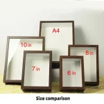 3D Wooden Picture Frames Depth 3cm 5cm Dried Flower Specimen Holder Handmade DIY Handwork Display Phote Frame Home Decoration - Image 6