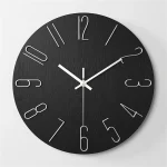 Wall Clock Battery Powered Clocks 12 inch Small Clock Analog Clock Suitable for Home Office Bedroom Kitchen Classroom School - Image 12