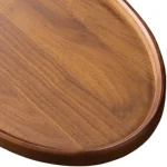 An Oval Wooden Tray For Teacups, Suitable For Breakfast, Coffee, Dining, And Bar Use; Also A Decorative Piece For Kitchens - Image 13