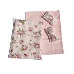 Four Piece Bed Set: Miniature Bed, Bed Sheet, Quilt & Pillow with Quilt Cover - Dollhouse Bedding Set for Doll Bedroom Decoratio - Image 8