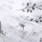 Tulle Curtains Modern Simplicity Living Room Sheer Window Curtains​ Children's Bedroom Kitchen Soft Comfortable Fabric - Image 35