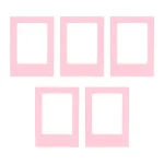 5/10/20 PCS 3-Inch Magnetic Photo Frames for Fuji Instax Mini 99/SE/40/EVO/Link 2 For Fujifilm Instax Mini 12 Film Photo Frames - Image 10