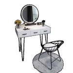 Nordic Organiser Dressing Table Design Luxury Makeup Ornaments Dressing Table Jewellery Shelf Tocador Maquillaje Home Furniture - Image 6