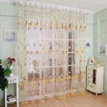 Tulle Curtains Modern Simplicity Living Room Sheer Window Curtains​ Children's Bedroom Kitchen Soft Comfortable Fabric - Image 18