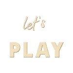 Wall Sign for Kid's Play Wooden Let's Play Wall Stickers Suitable for Children's Playrooms Nursery Room Bedroom Wall Decorations - Image 7