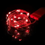 LED Fairy Lights Battery Operated String Lights Waterproof Silver Wire Firefly Starry Lights  Wedding Party Xmas Christmas Decor - Image 11